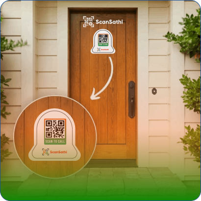 Smart QR Code based Doorbell